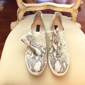 Steven by Steve Madden Snakeskin Tennis Shoes